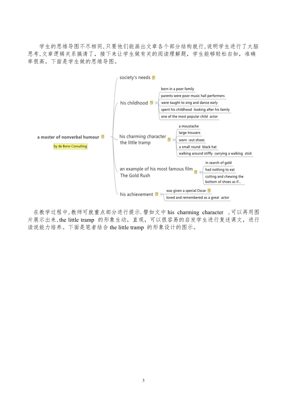 思维导图在高中英语记叙文阅读教学中的应用浅探资料_第3页