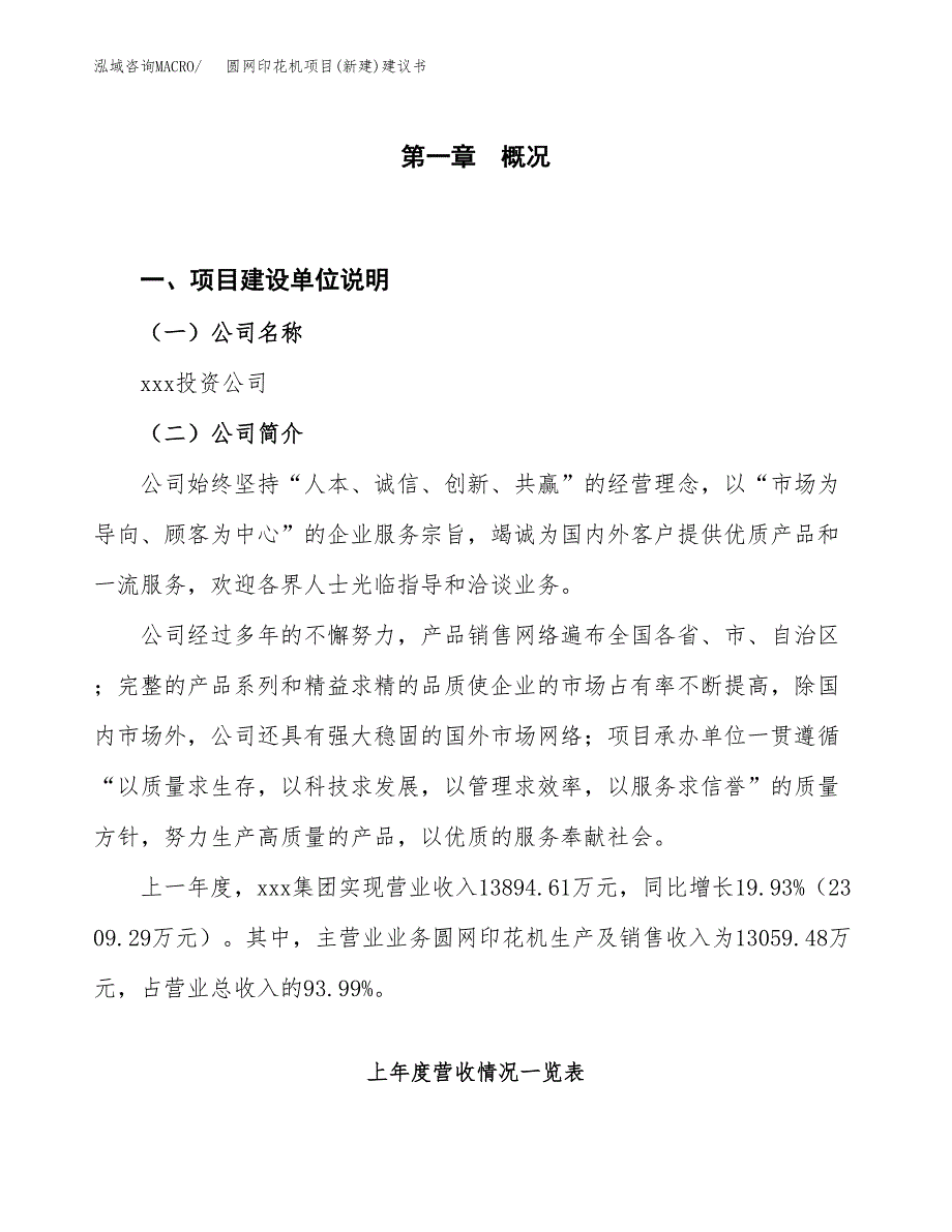 圆网印花机项目(新建)建议书.docx_第1页