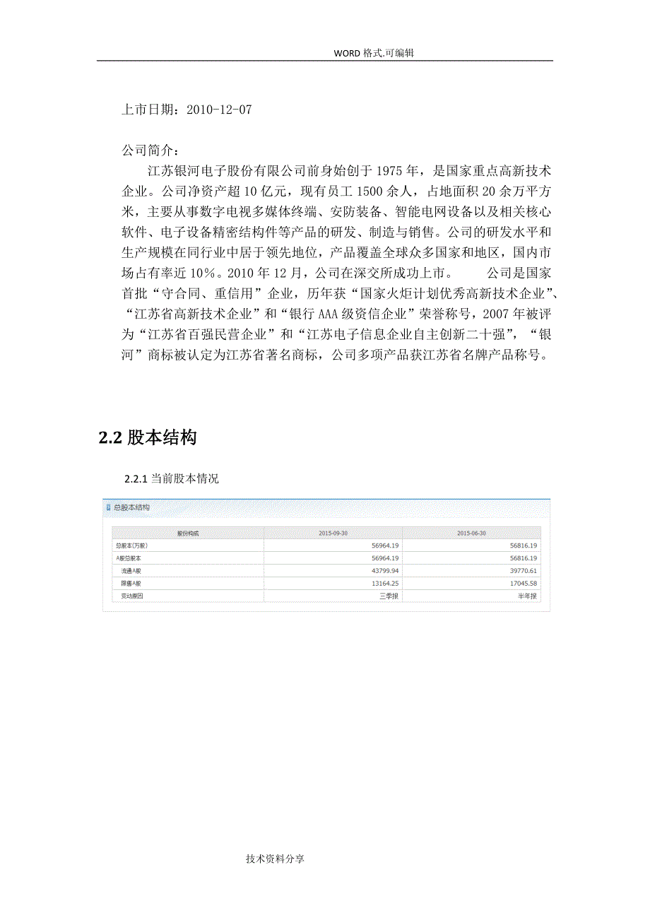 证券投资学投资分析实施报告_第4页