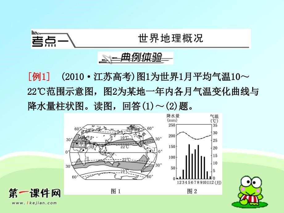 人教版2012届高考地理强化复习课件专题十五 区域地理PPT课件_第5页