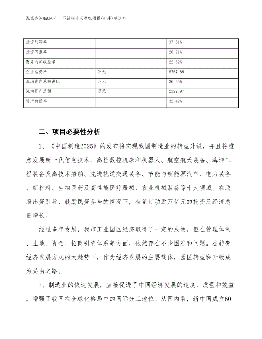 不锈钢冰淇淋机项目(新建)建议书.docx_第3页