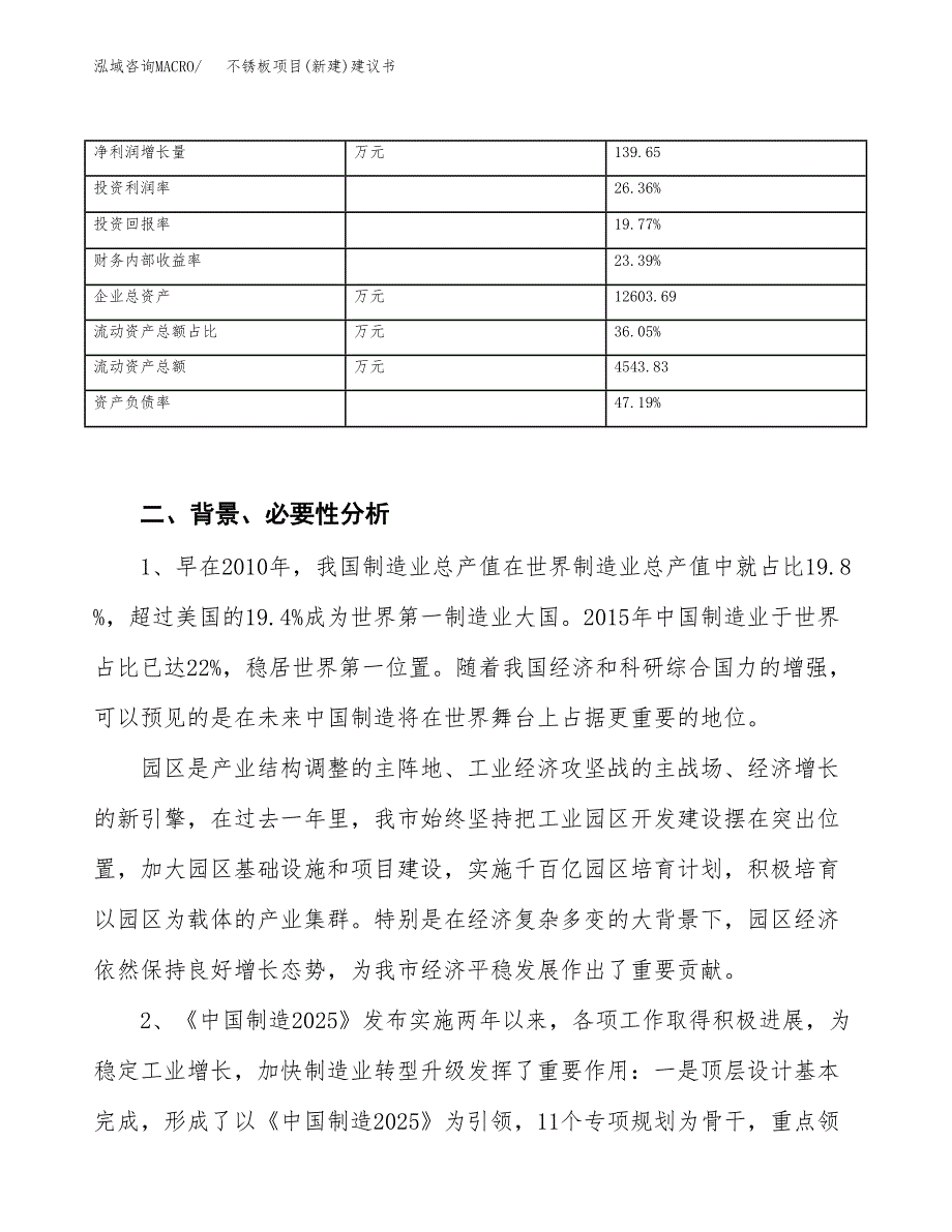 不锈板项目(新建)建议书.docx_第3页