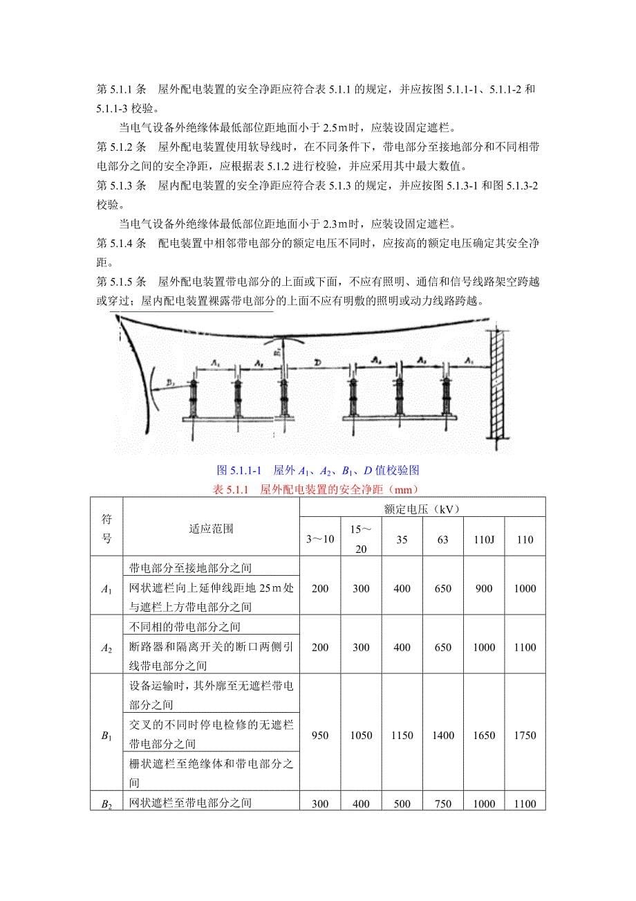 110KV高压配电装置设计规范_第5页