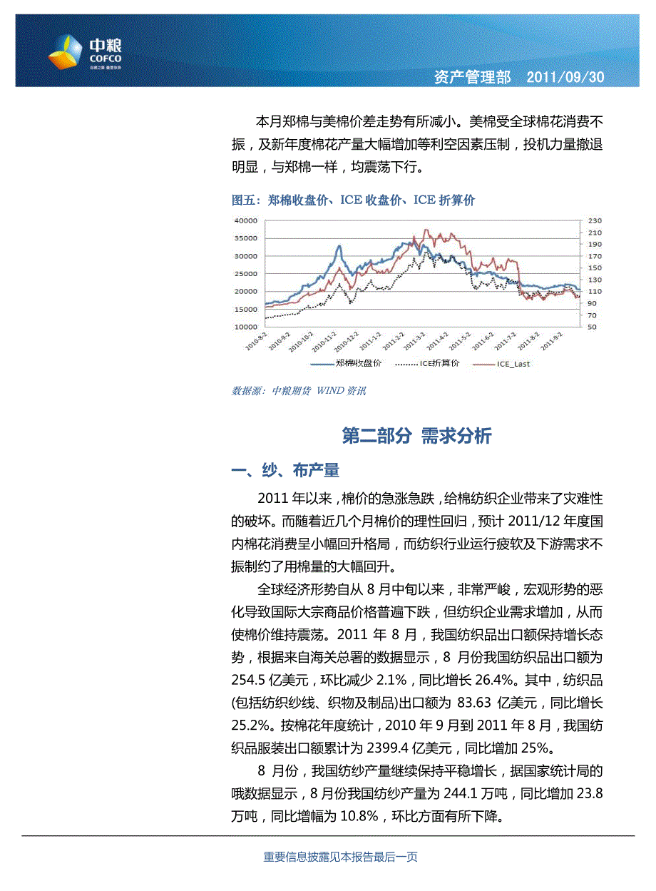 棉花市场-10月行情展望_第4页