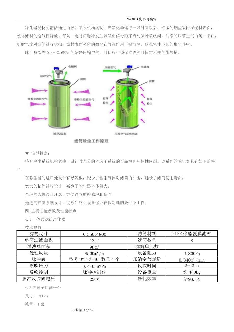 数控切割机除尘解决实施方案_第5页