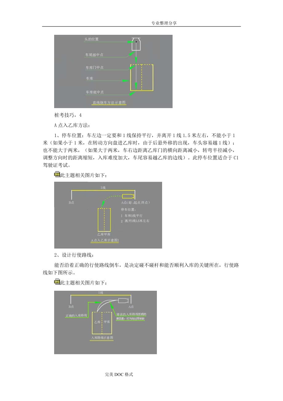 驾驶证B2科目二桩考技巧[图文]_第2页