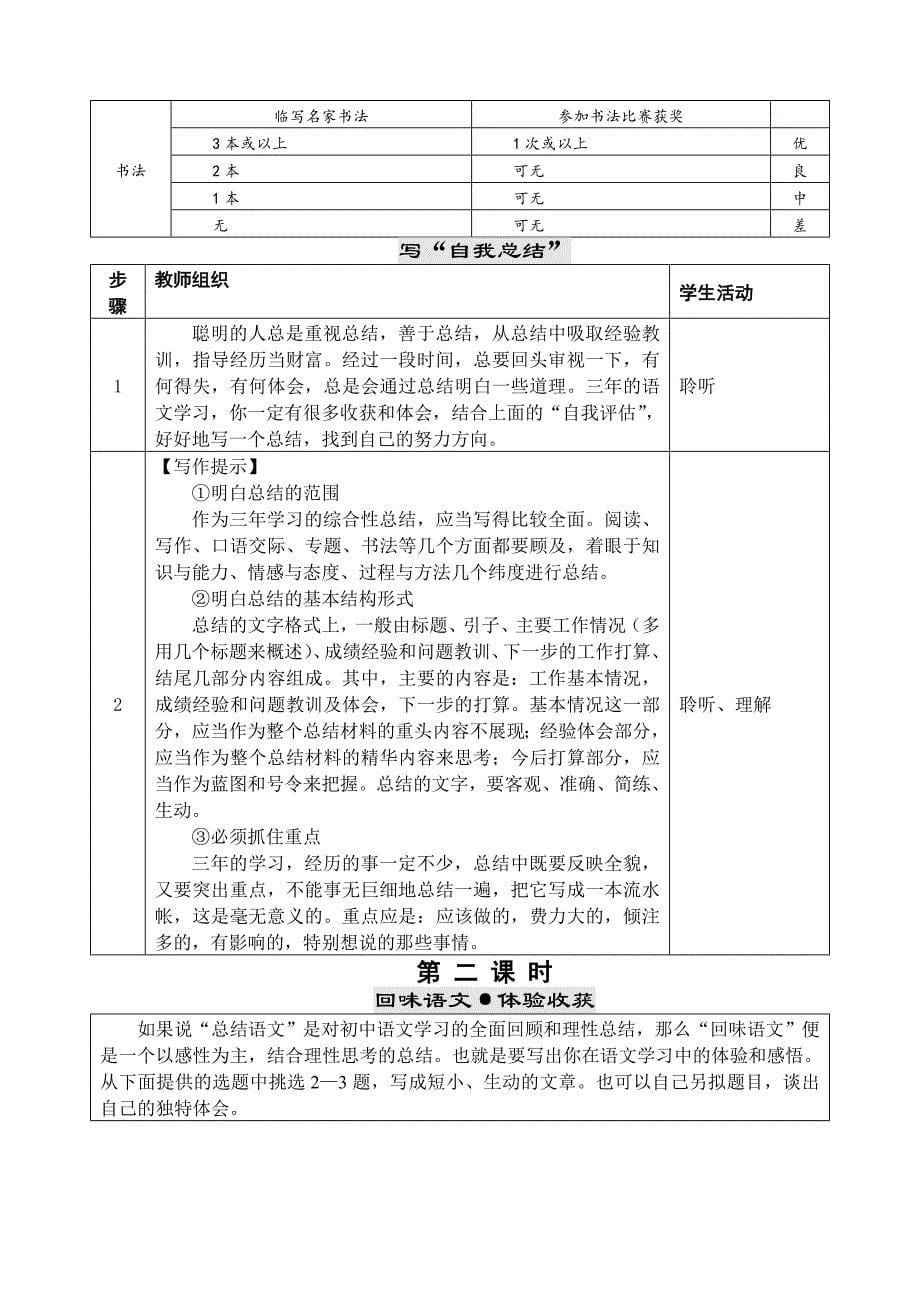 语文苏教版九年级下册专题我心中的语文_第5页