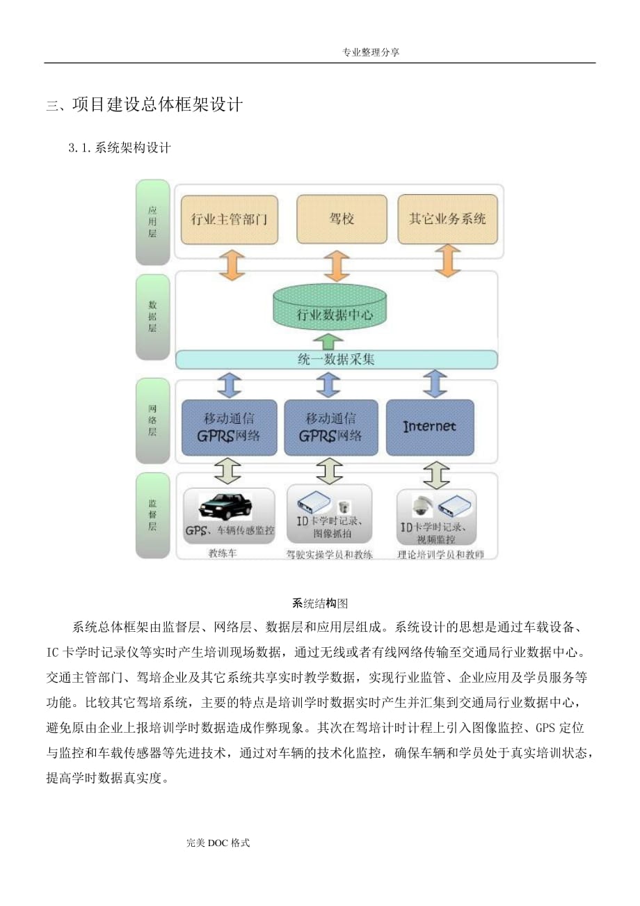 机动车驾驶员计时计程培训管理系统建设实施方案3_第1页