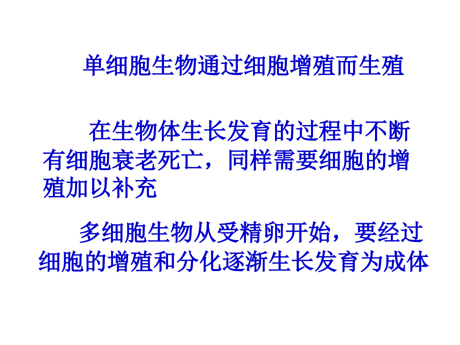 第四章第一节细胞的增殖课件_第1页