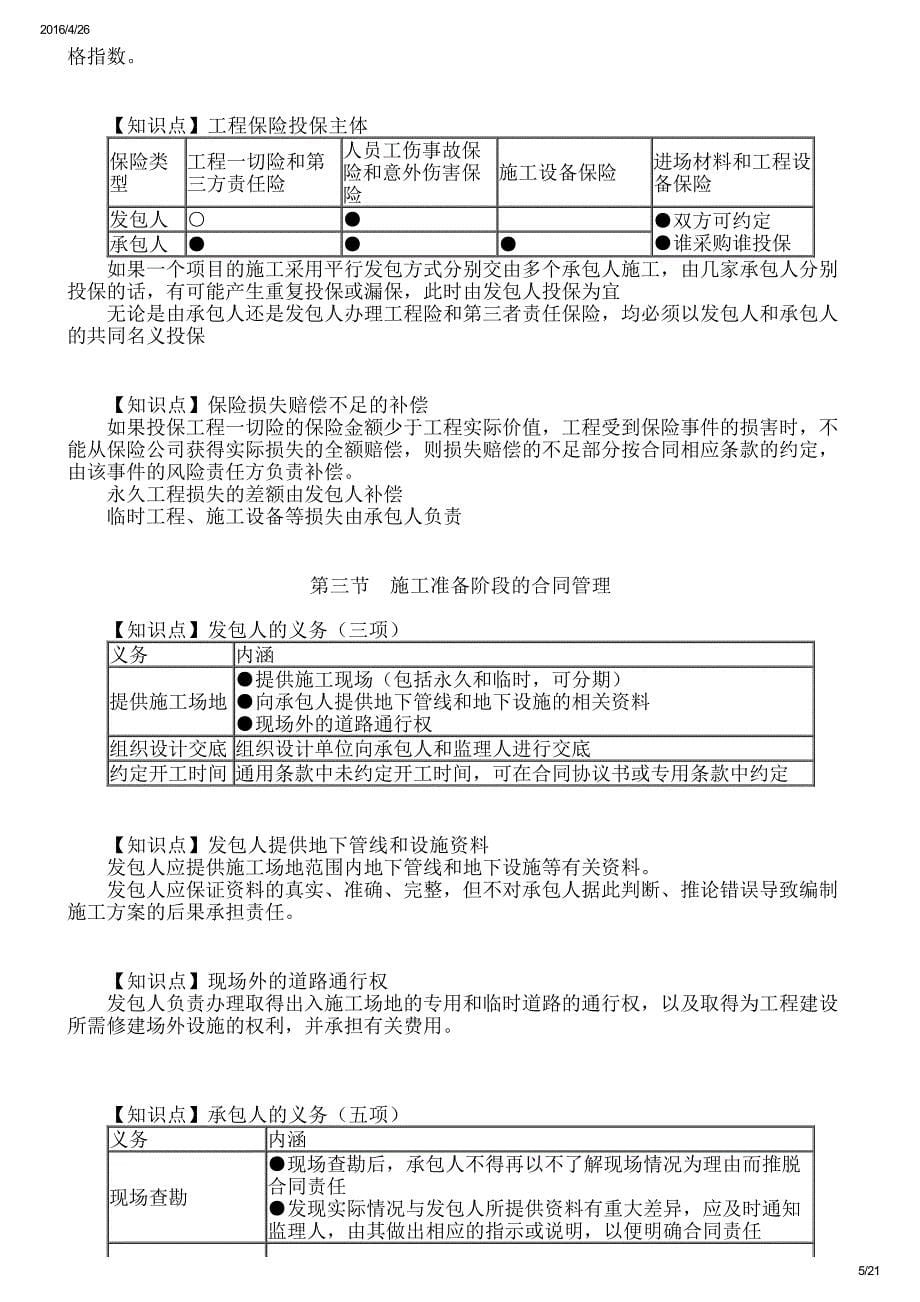 第六章建设工程施工合同管理_第5页