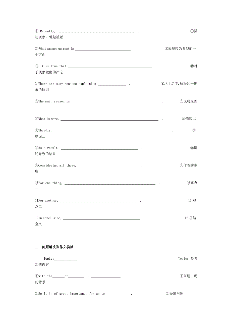 考研高分作文模板13503资料_第2页