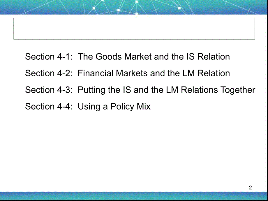 中级宏观经济学lecture4thes-lmmodel_第2页