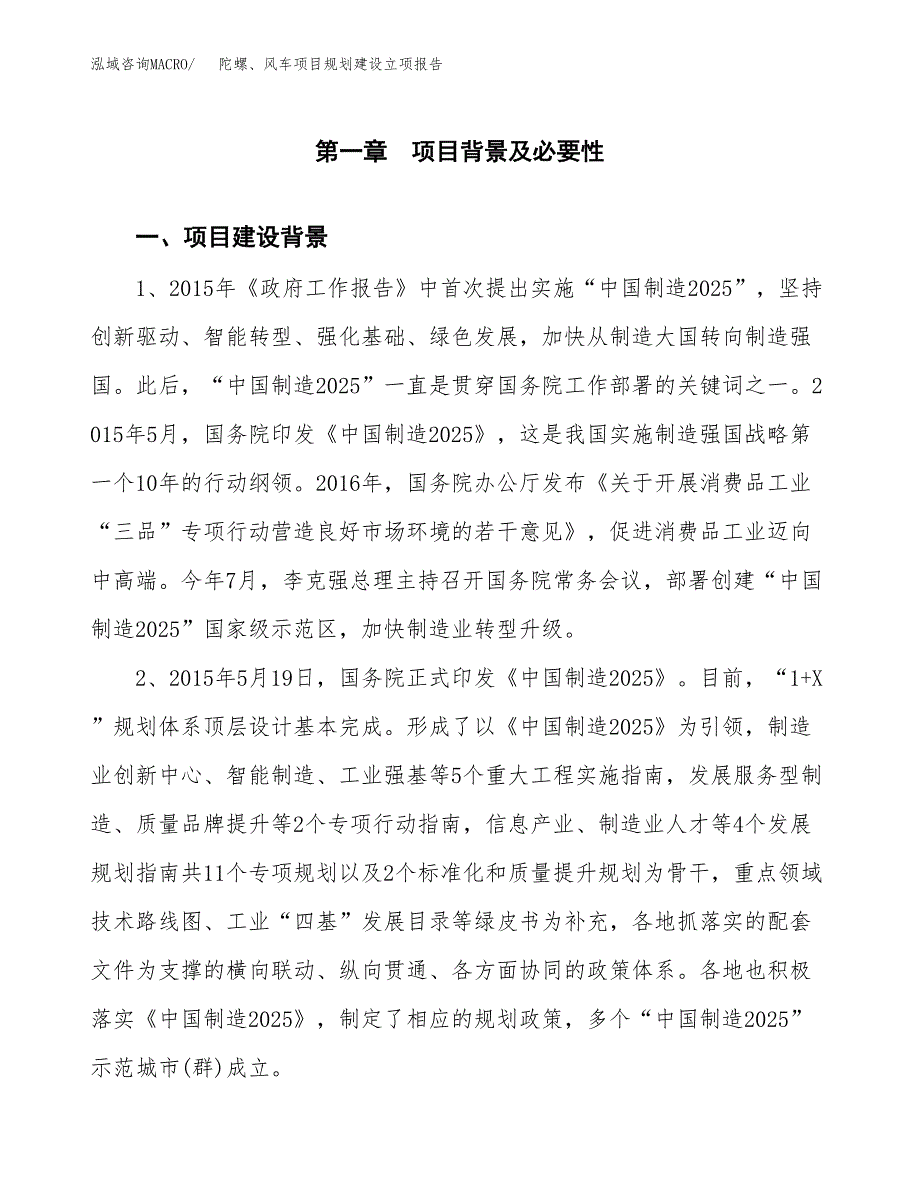 陀螺、风车项目规划建设立项报告_第2页