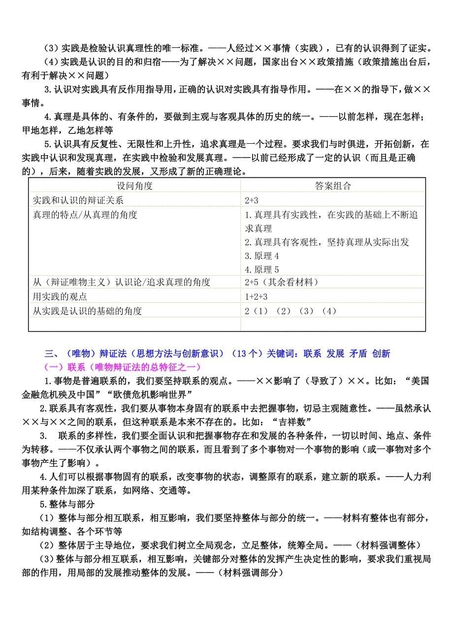 高中政治知识点总结10467资料_第5页