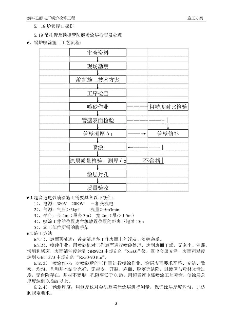 锅炉检修施工方案资料_第5页