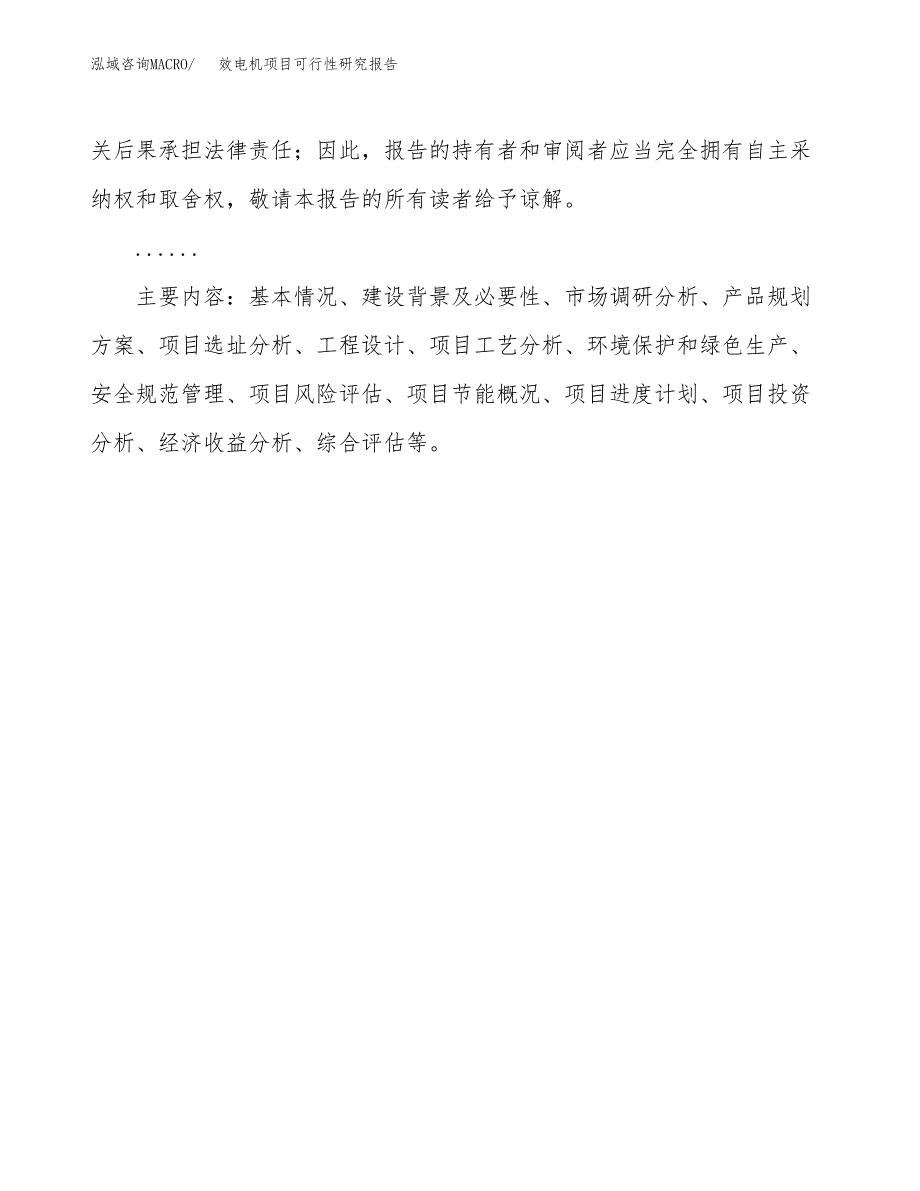 效电机项目可行性研究报告(样例模板).docx_第3页