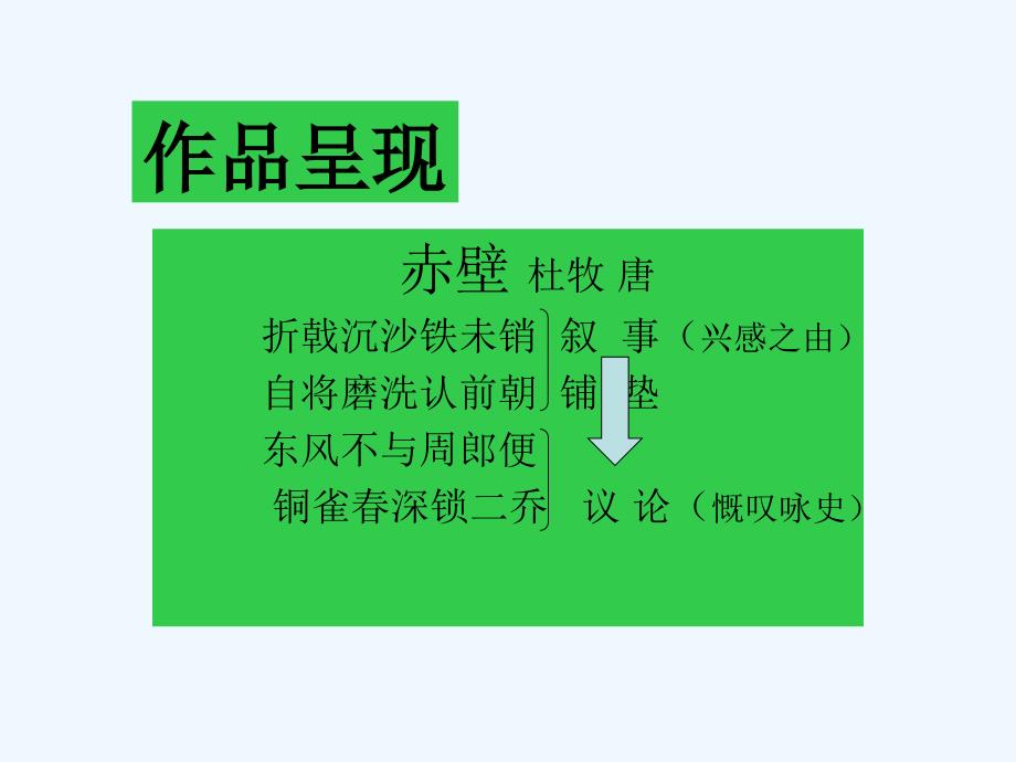 语文苏教版初一上册杜牧 赤壁_第1页