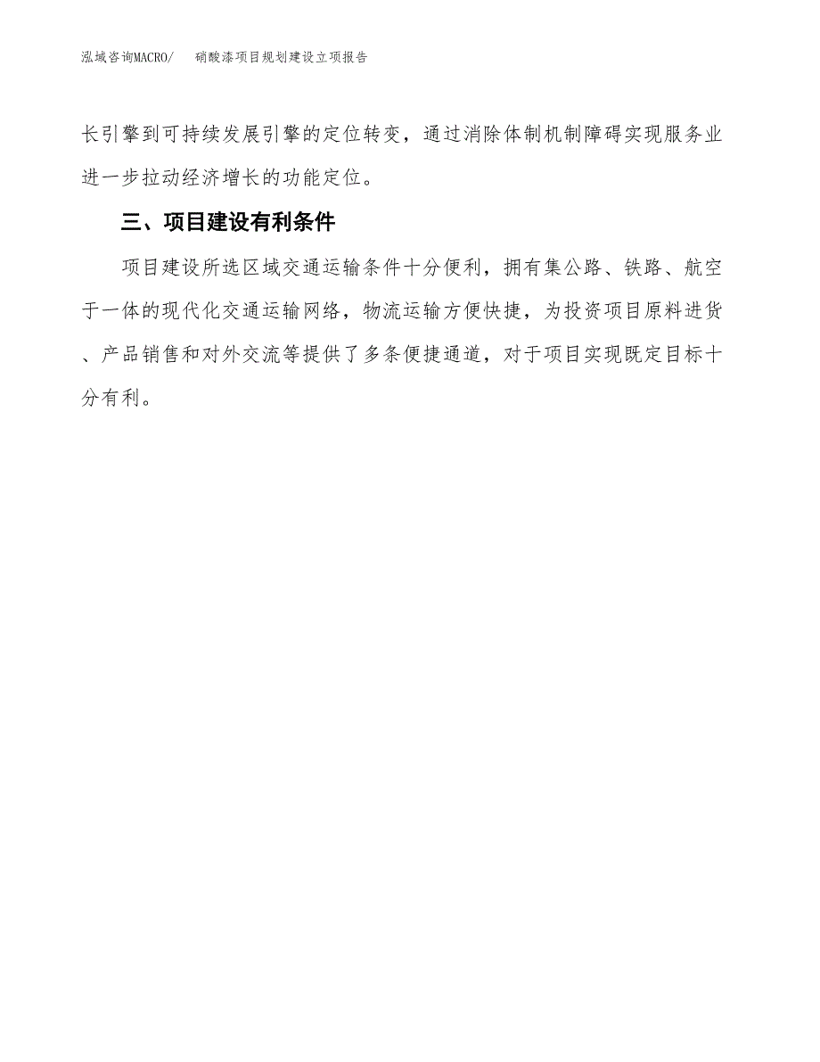 硝酸漆项目规划建设立项报告_第4页