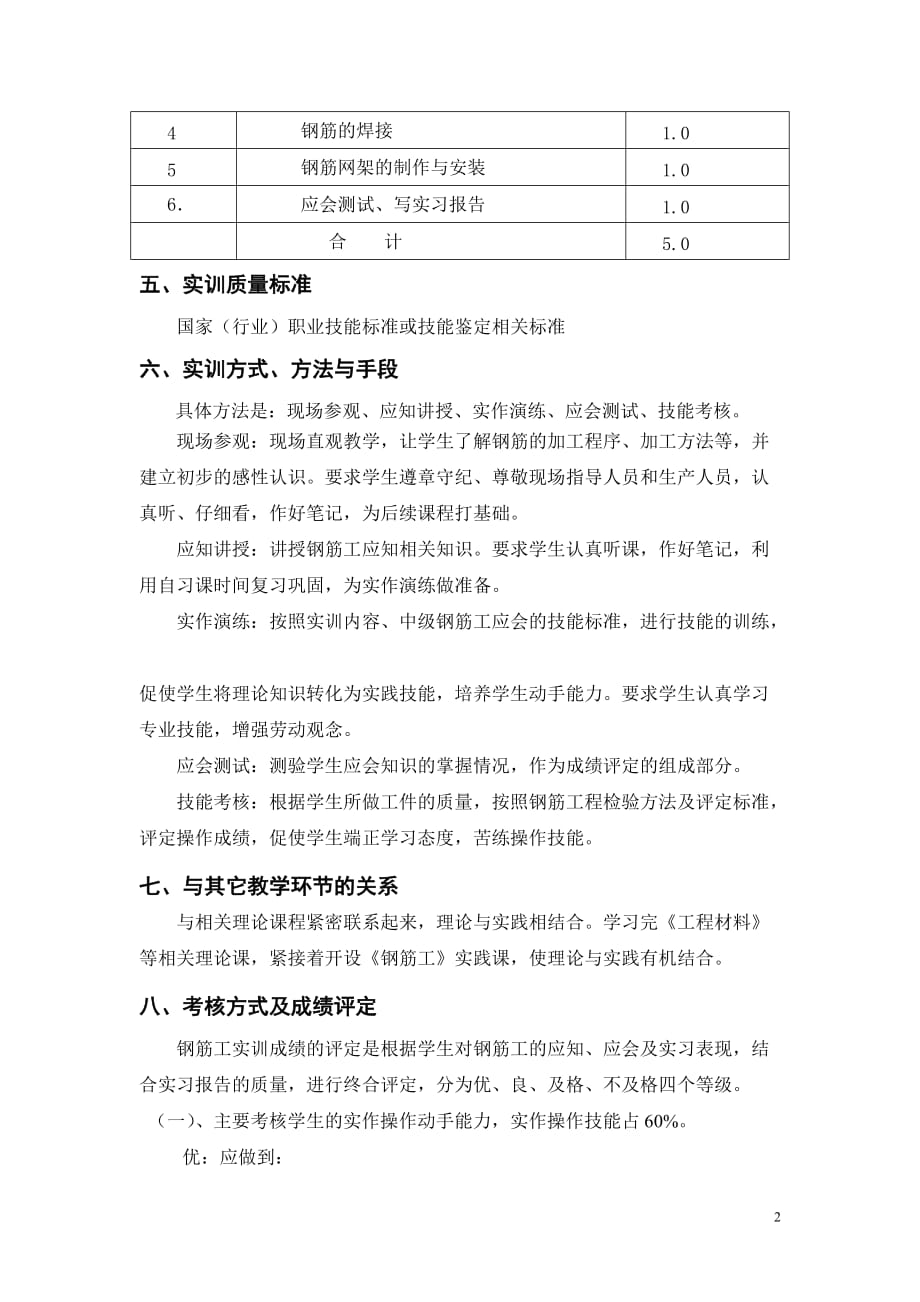 钢筋工实训_第2页