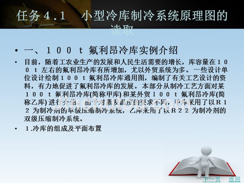 冷库构造、原理与检修教学课件作者刘孝刚项目４_第2页