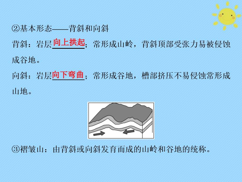 2019版高考地理一轮复习 第1部分 自然地理 第5章 地表形态的塑造 第二讲 山地的形成新人教版_第4页