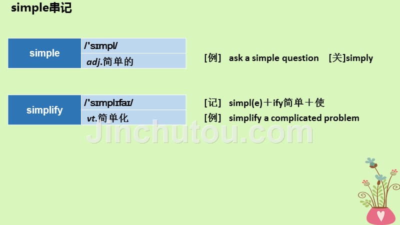 2019版高考英语大一轮复习 结构法记词-22_第4页