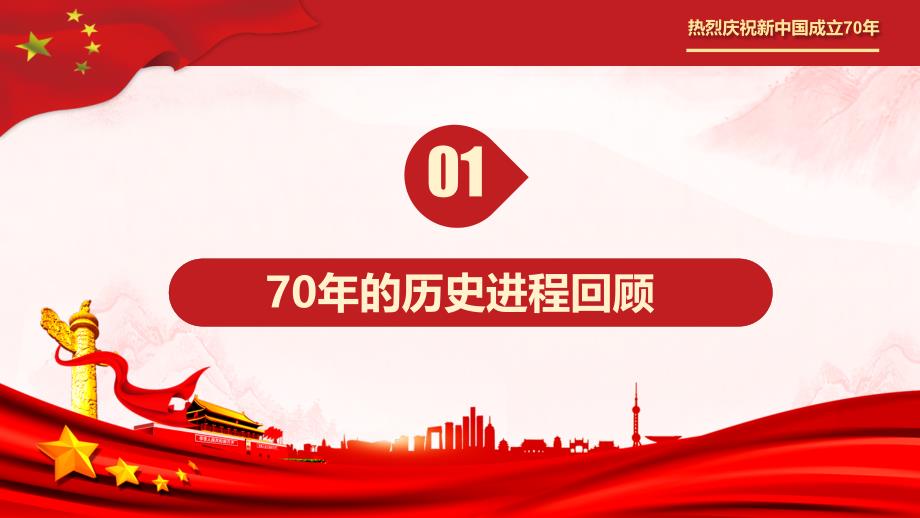 2019年党委党支部庆祝新中国成立70周年党课PPT课件_第3页