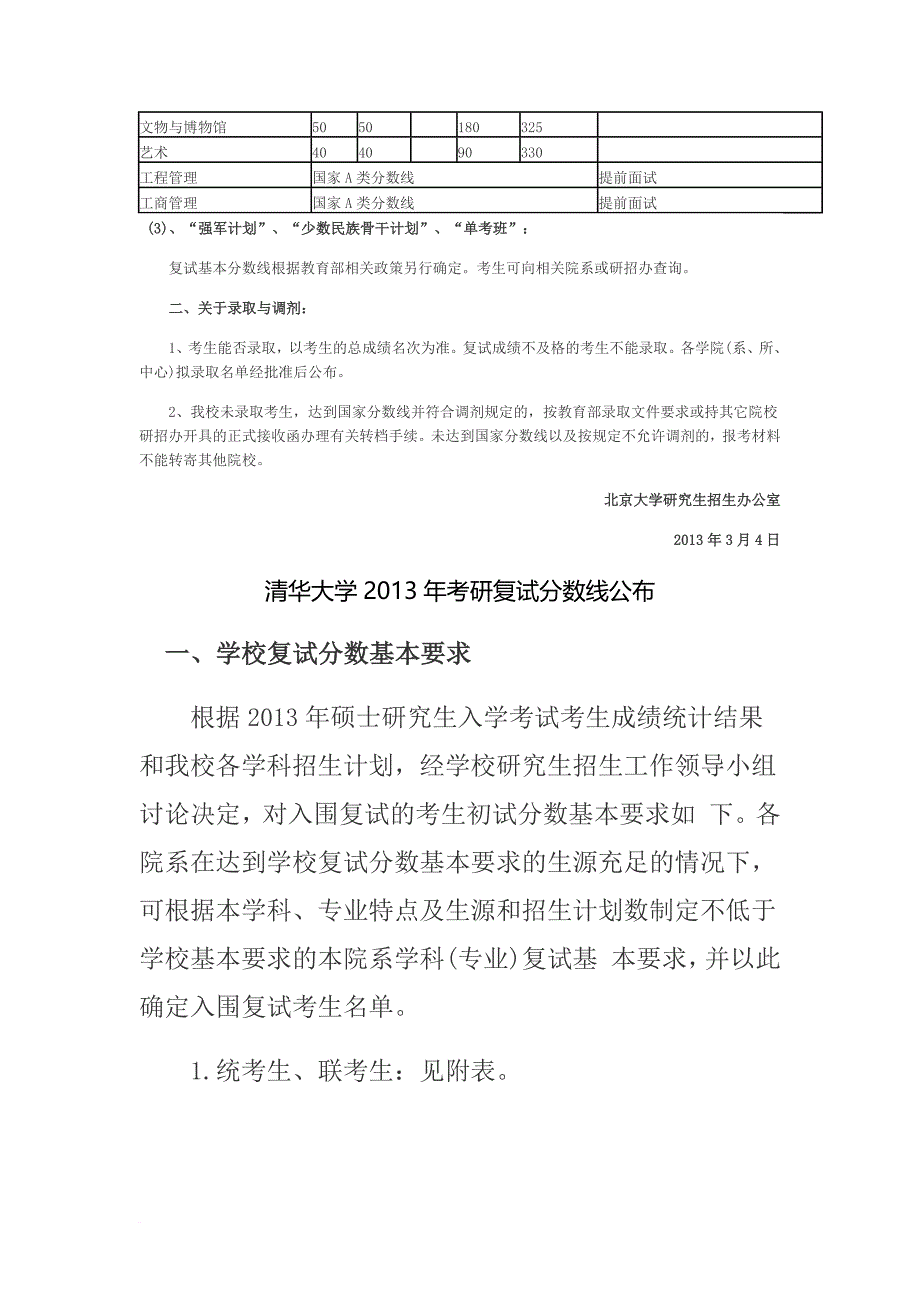 2013年考研34所高校及国家复试分数线_第2页