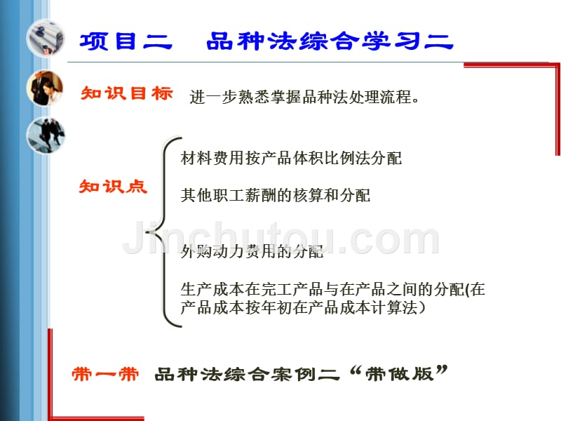 成本业务核算教学课件作者李若亮项目二_第2页