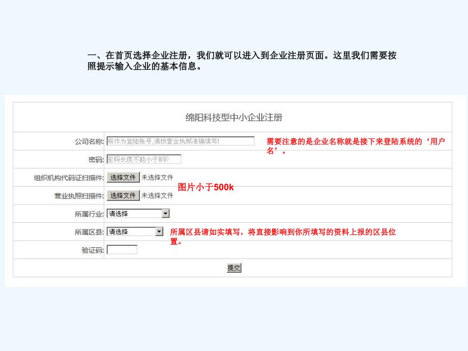 新科技型中小企业展示系统企业操作手册一、登陆网站首页_第2页