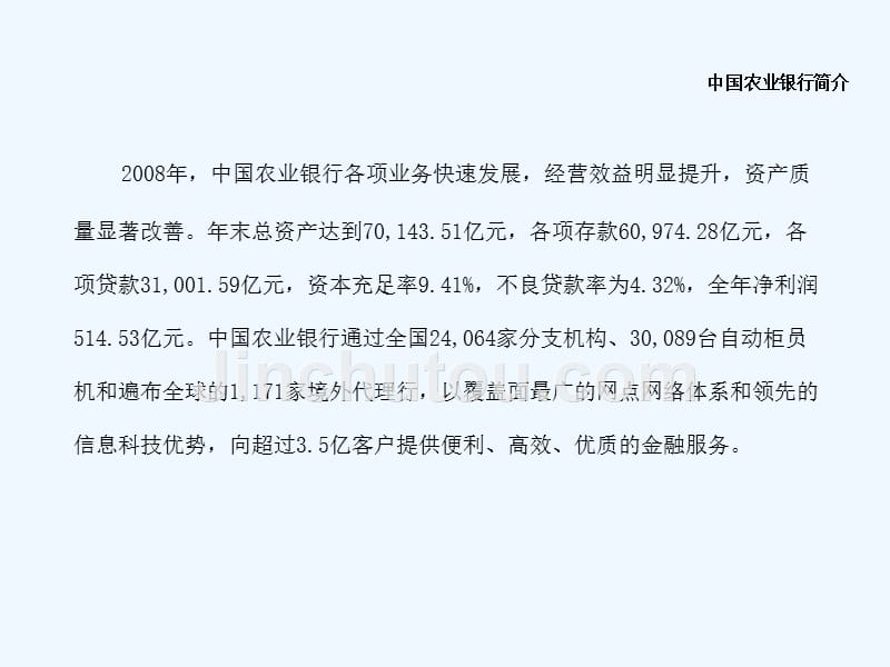 中国农业银行ppt作品_第4页