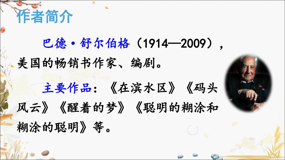 部编版（统编）小学语文五年级上册第六单元《20 “精彩极了”和“糟糕透了”》教学课件PPT2_第2页