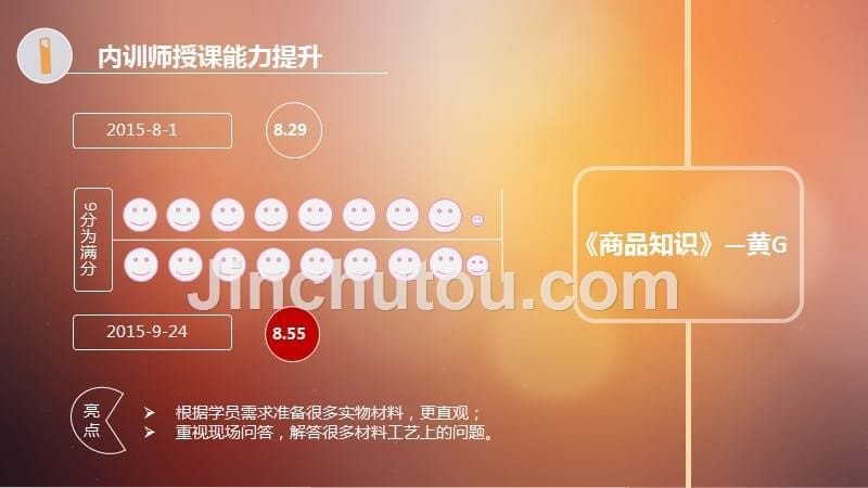 内训师培训课程数据分析报告ios风ppt_第5页