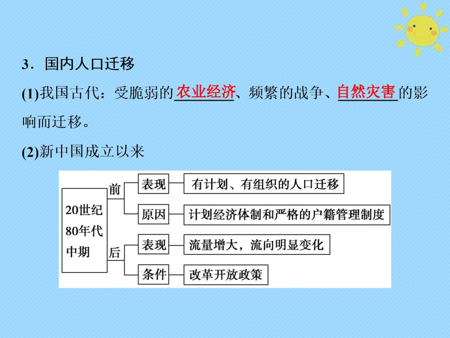 2019版高考地理一轮复习 第2部分 人文地理 第7章 人口的变化 第二讲 人口的空间变化新人教版_第4页