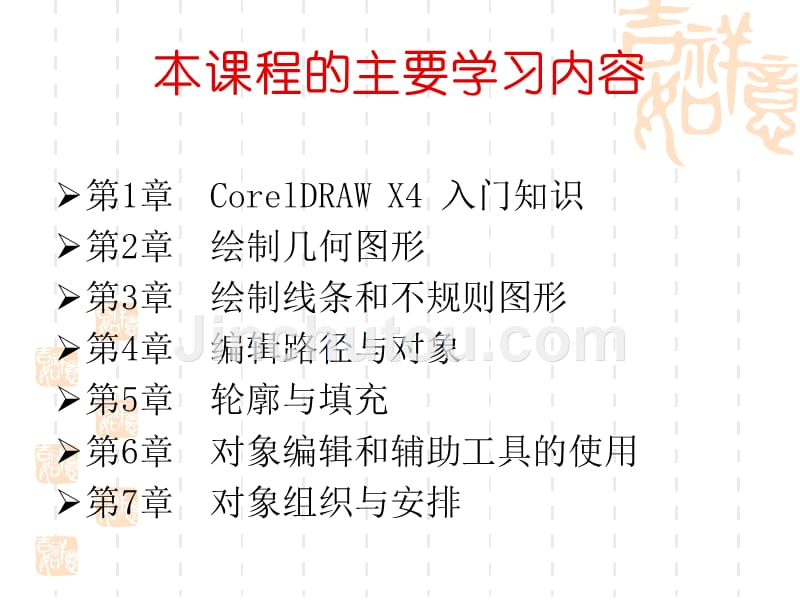 coreldrawx4实用案例教程第1章入门_第3页