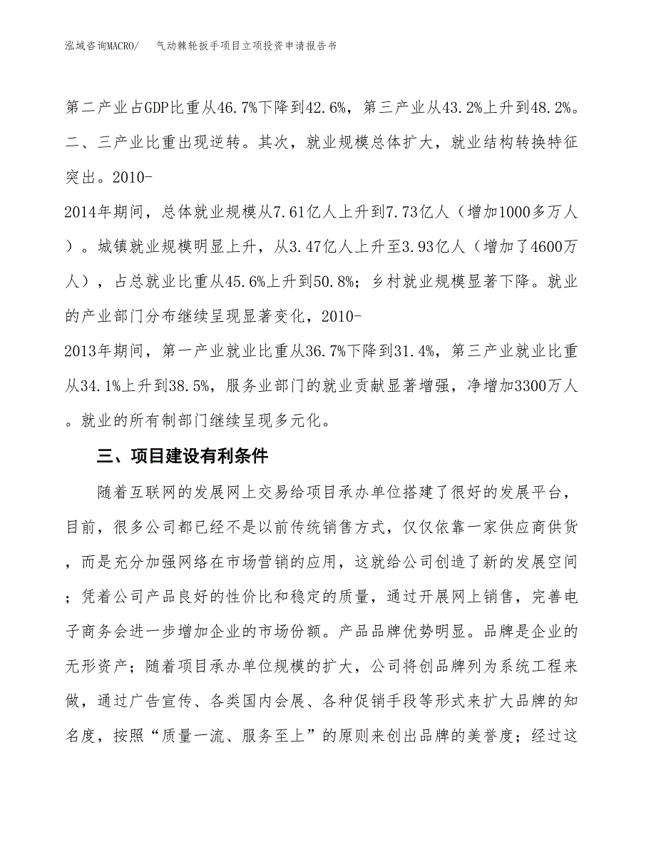 气动棘轮扳手项目立项投资申请报告书.docx_第4页