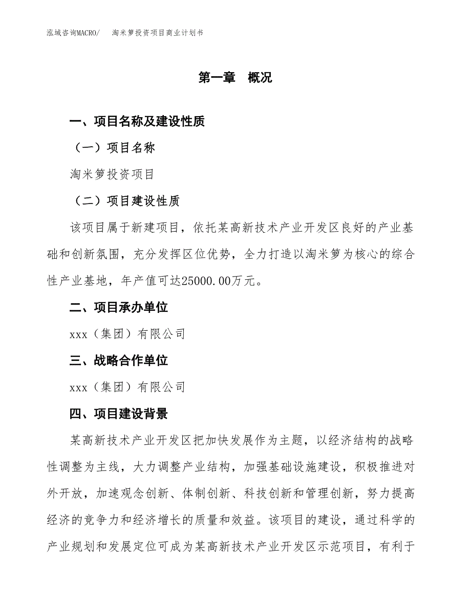 淘米箩投资项目商业计划书.docx_第4页