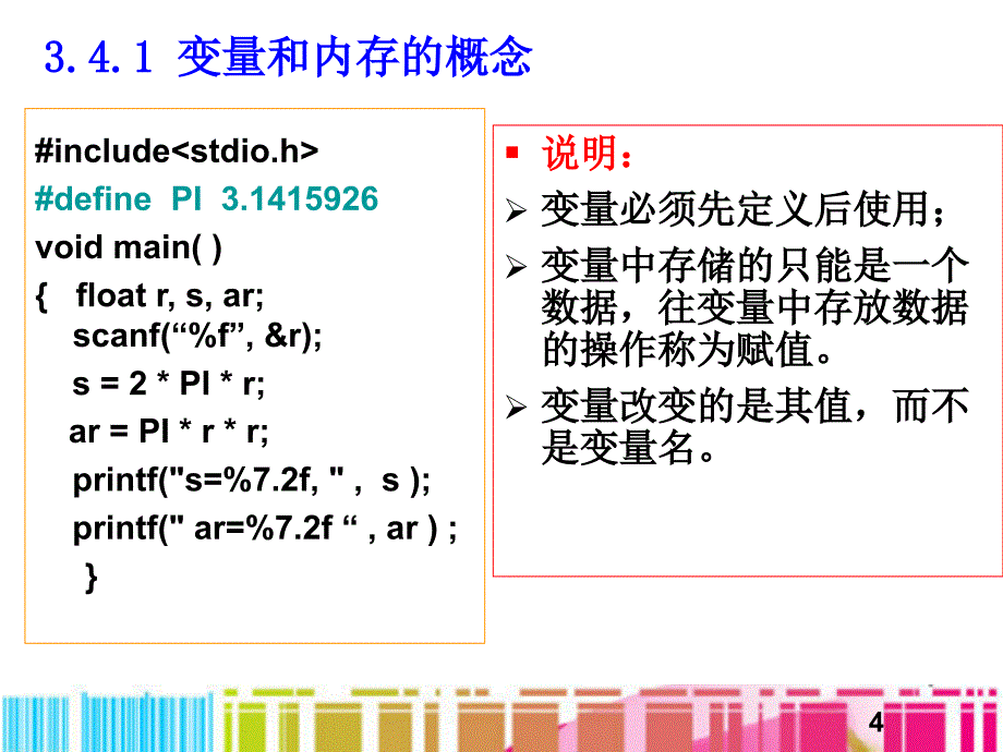 c语言第3章2类型、运算符与表达式_第4页