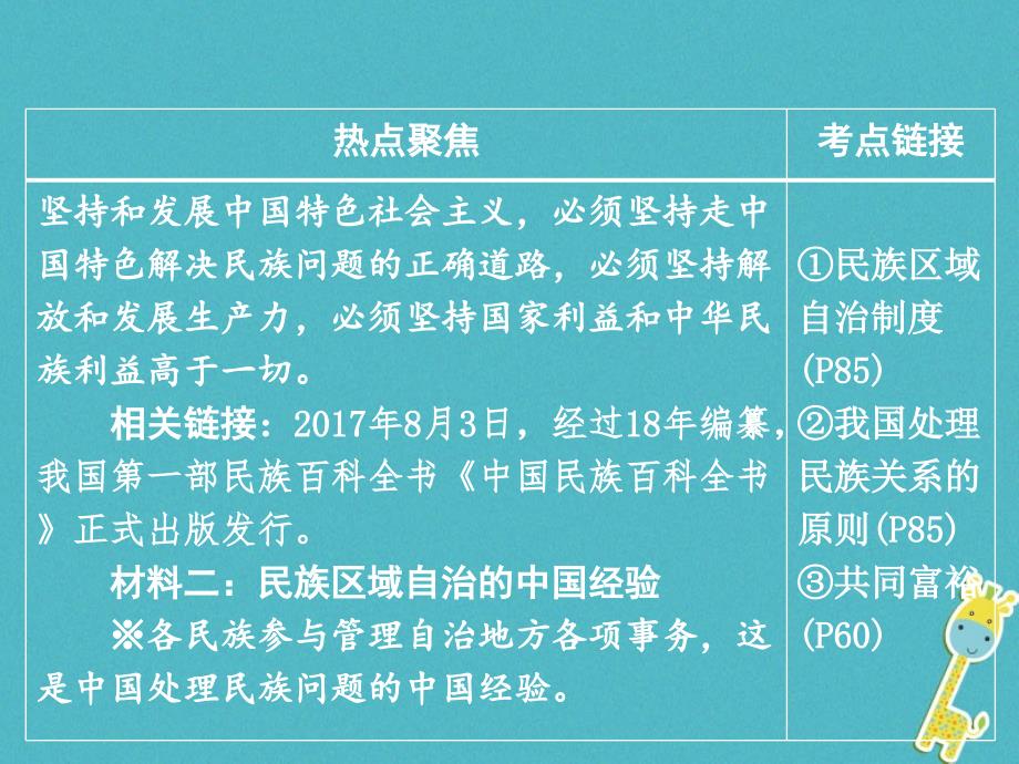 重庆市2018年中考政治总复习 专题五 内蒙古自治区成立70周年_第3页