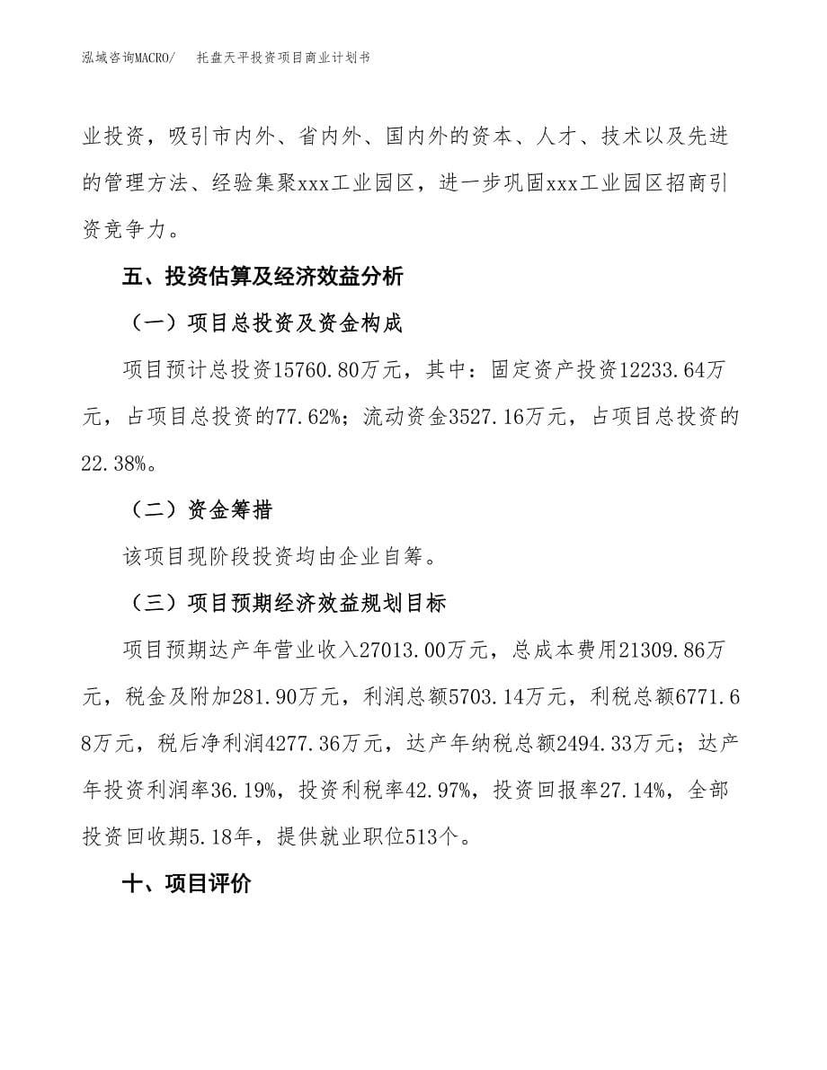 托盘天平投资项目商业计划书.docx_第5页