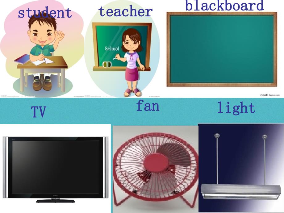 三年级英语下册 Unit 7 There Is a TV in the Classroom2 陕旅版_第2页