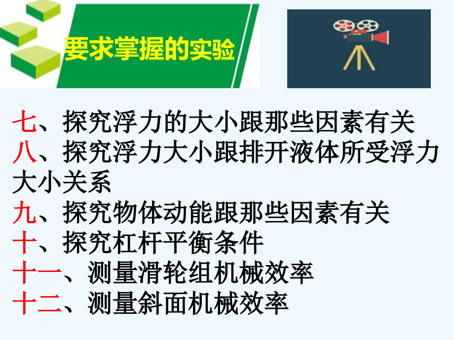 物理人教版初二下册实验探究题复习课_第3页