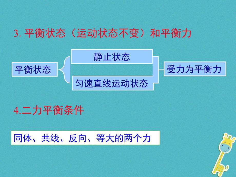 2018年初二物理下册 第八章 运动和力小结与复习 新人教版_第4页