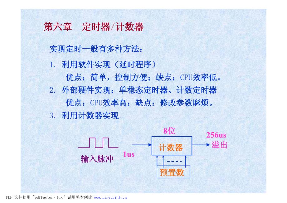 51单片机定时器计数器 详解_第2页