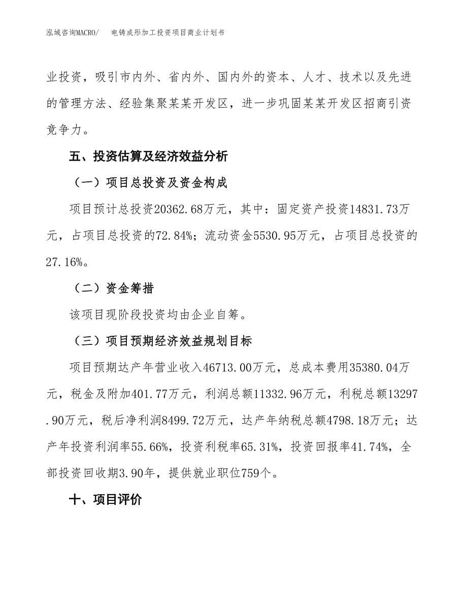 电铸成形加工投资项目商业计划书.docx_第5页