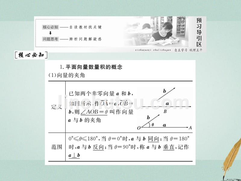 2017-2018学年高中数学 第二章 平面向量 5 从力做的功到向量的数量积 北师大版必修4_第2页