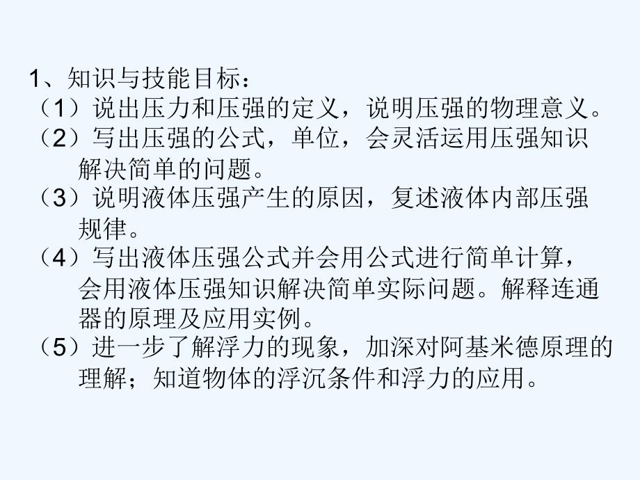 物理人教版初二下册浮力与压强专题复习_第2页