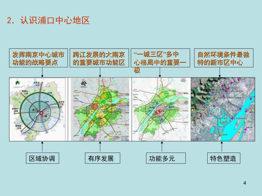 南京市城市中心区规划设计说明_第4页