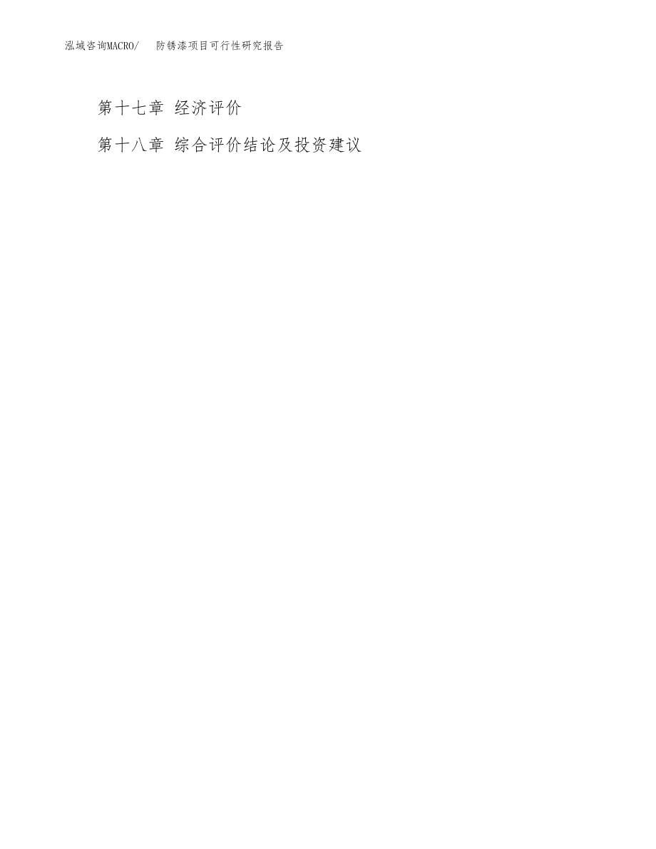 2019防锈漆项目可行性研究报告参考大纲.docx_第5页