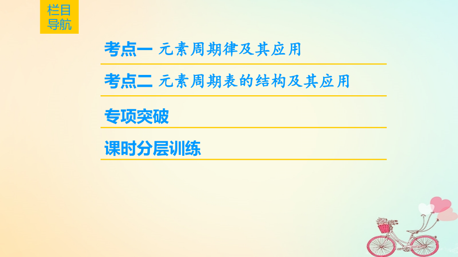 2019年高考化学第一轮复习 第5章 物质结构 元素周期律 第2节 元素周期律和元素周期表 鲁科版_第2页